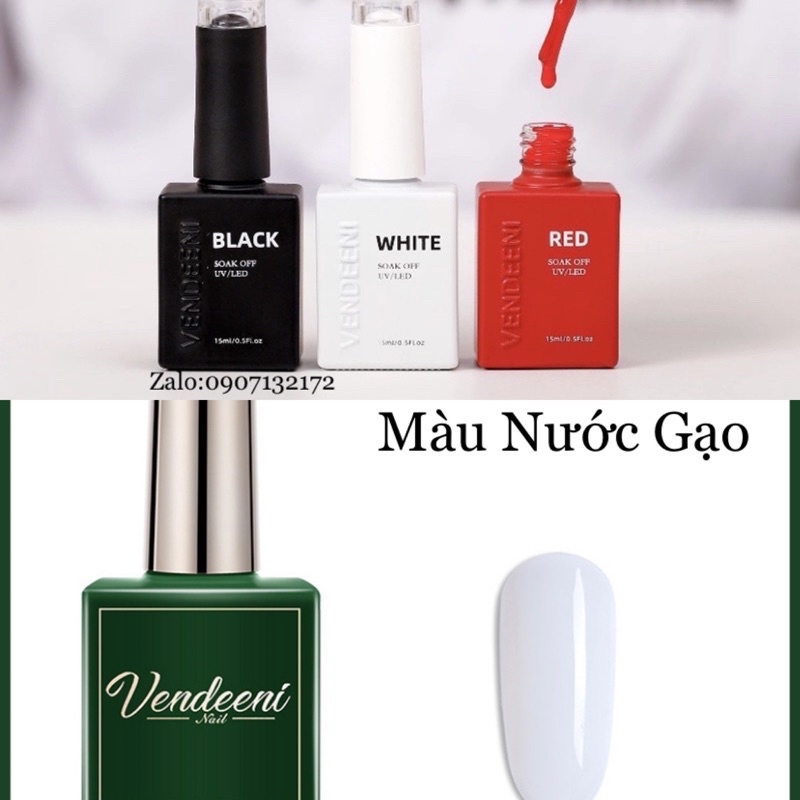 Sơn gel Đen Trắng Đỏ ,Nước gạo ,Màu Cơ Bản Thông Dụng