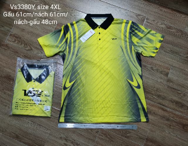 Áo thể thao nam size 3XL - 4XL