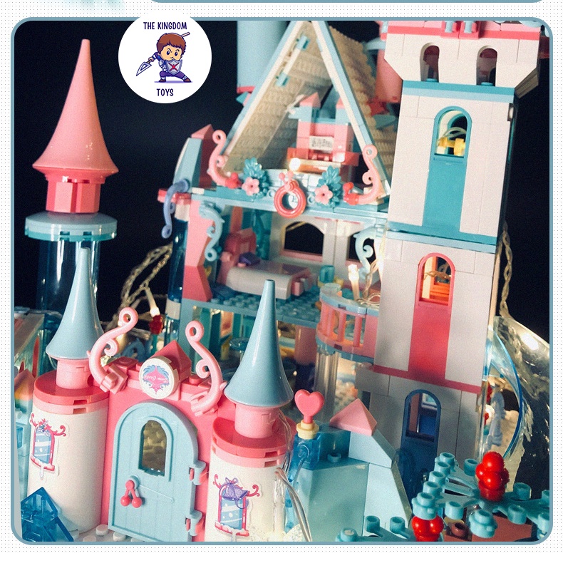 Đồ Chơi Lắp Ráp Friends Mô Hình Lâu Đài Công Chúa Tuyết Công Chúa Băng Giá Đồ Chơi Bé Gái B0789