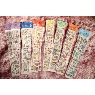 Set sticker dây hoạt hình dễ thương D04