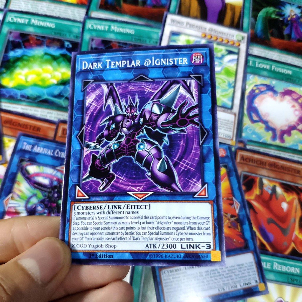 Bài Yugioh ❤️FREESHIP❤️ Thẻ bài Yugioh VRAINS Ignister deck 54 lá