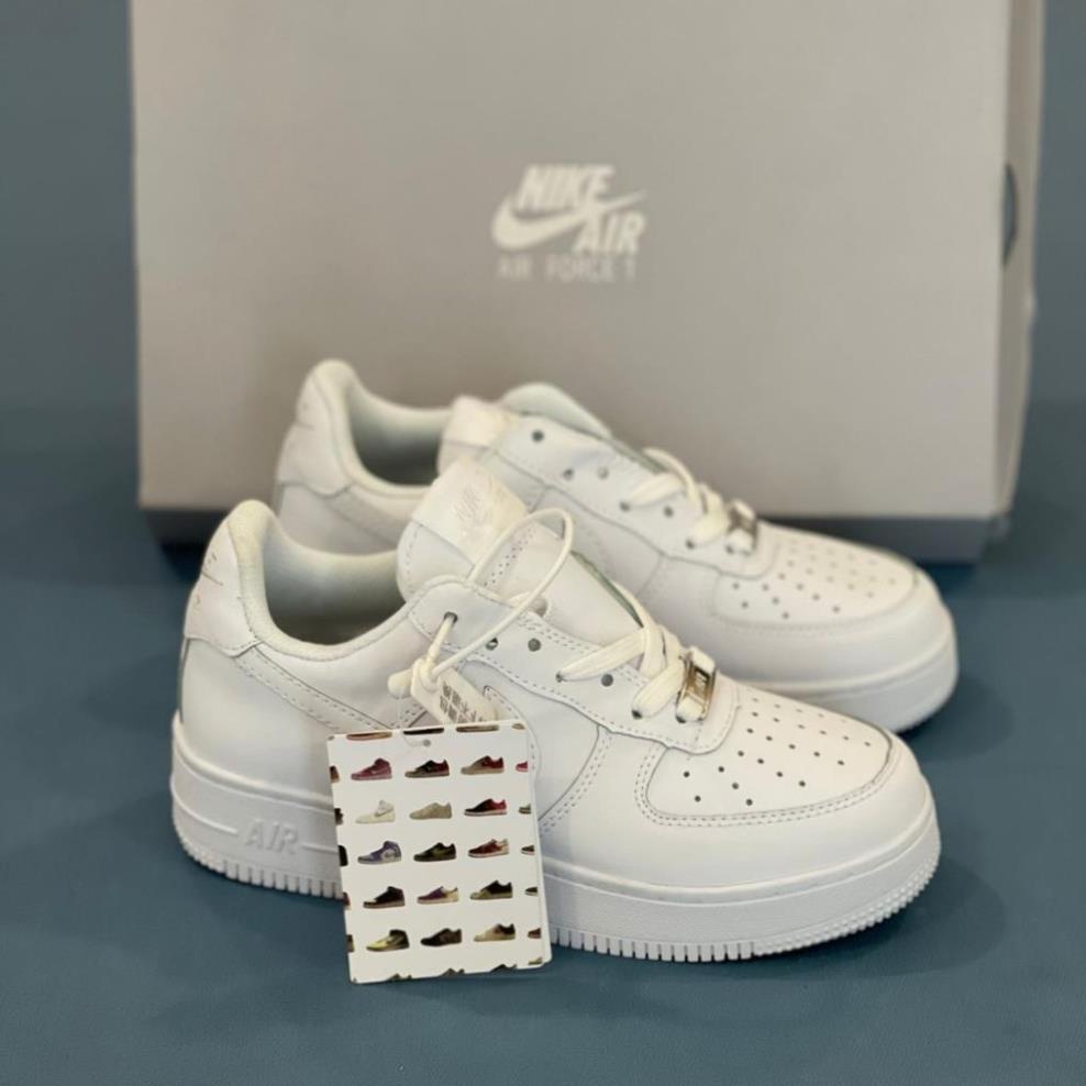 Giày AF1 trắng MS Sneaker, giày air force 1 full phụ kiện hàng cao cấp, full size 36-43 | BigBuy360 - bigbuy360.vn