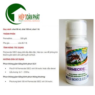 THUỐC DIỆT MUỖI PERMECIDE 50 EC - 100ml