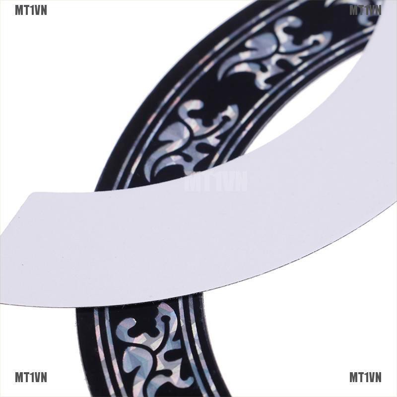 Set 2 miếng dán lỗ thoát âm trang trí đàn guitar tiện dụng