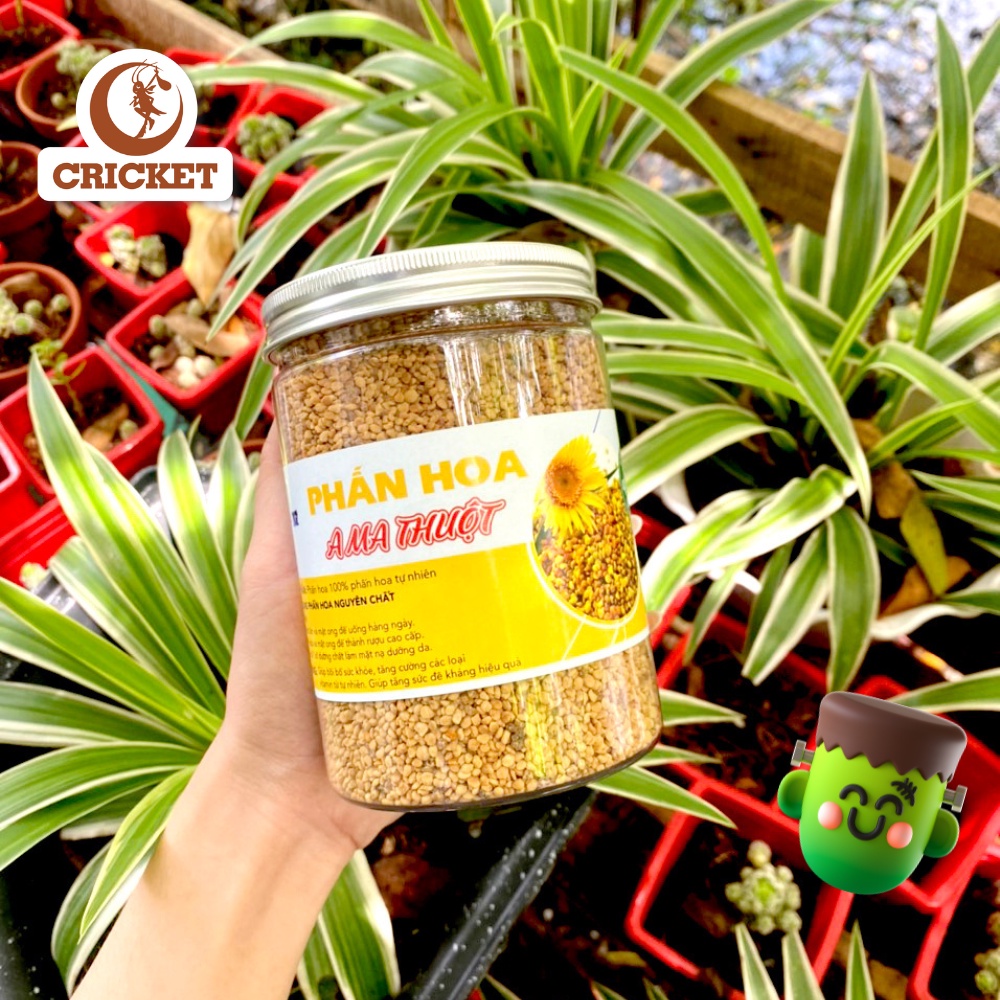 Phấn hoa cỏ kim A Ma Thuộc 500gram nguyên chất, dinh dưỡng cao - CRICKET