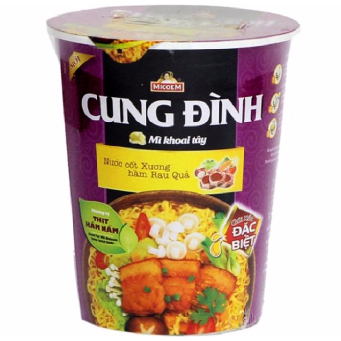 Mì ly Cung Đình Sợi khoai tây 65g