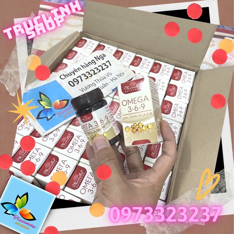 Omega 369 mirrolla 100 viên Nga