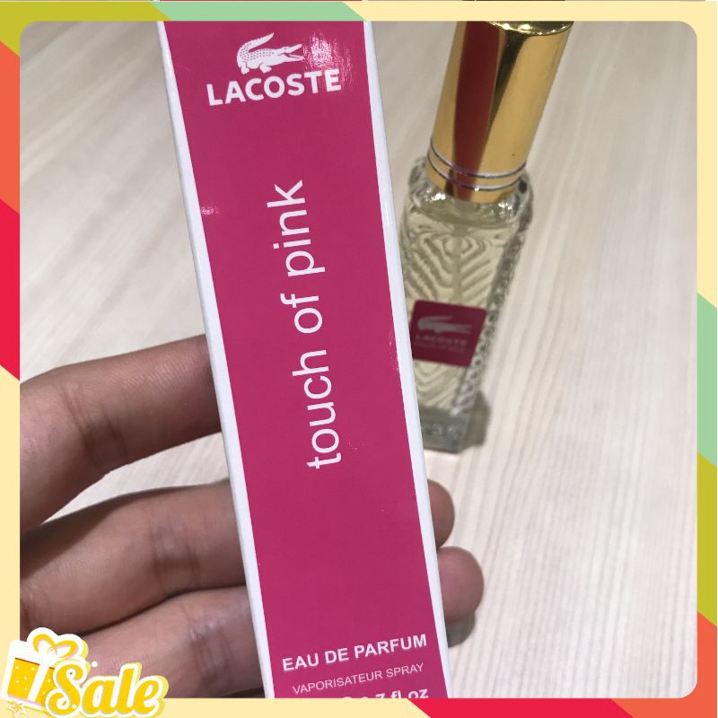 Nước Hoa mini, Nước Hoa Nữ Lacoste EDP 20ml 6D Hương Thơm Nhẹ Dịu, Thơm Lâu 12h Đi Học, Đi Chơi