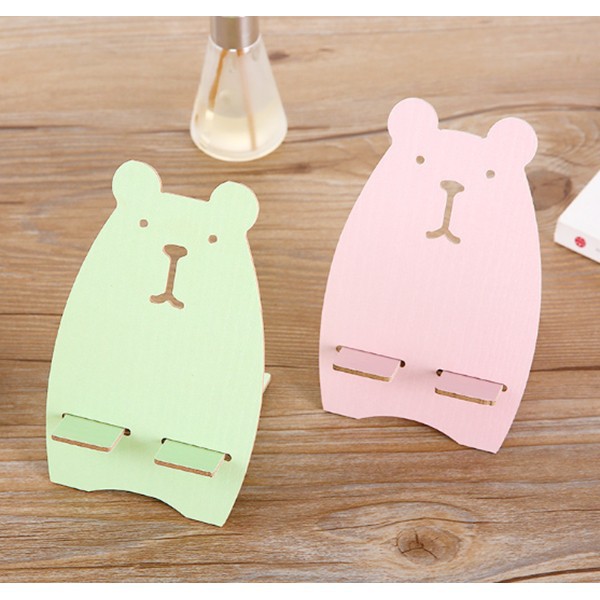 Giá đỡ điện thoại gỗ ép hoạt hình | BigBuy360 - bigbuy360.vn