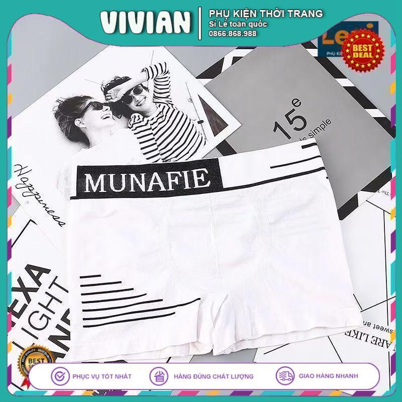 Quần Sịp Đùi Boxer Free Size 55-75Kg 🍡MUNAFIE🍡 Quần Lót Đùi thiết kế mới của nhà sản xuất, thoáng khí, đàn hồi cao