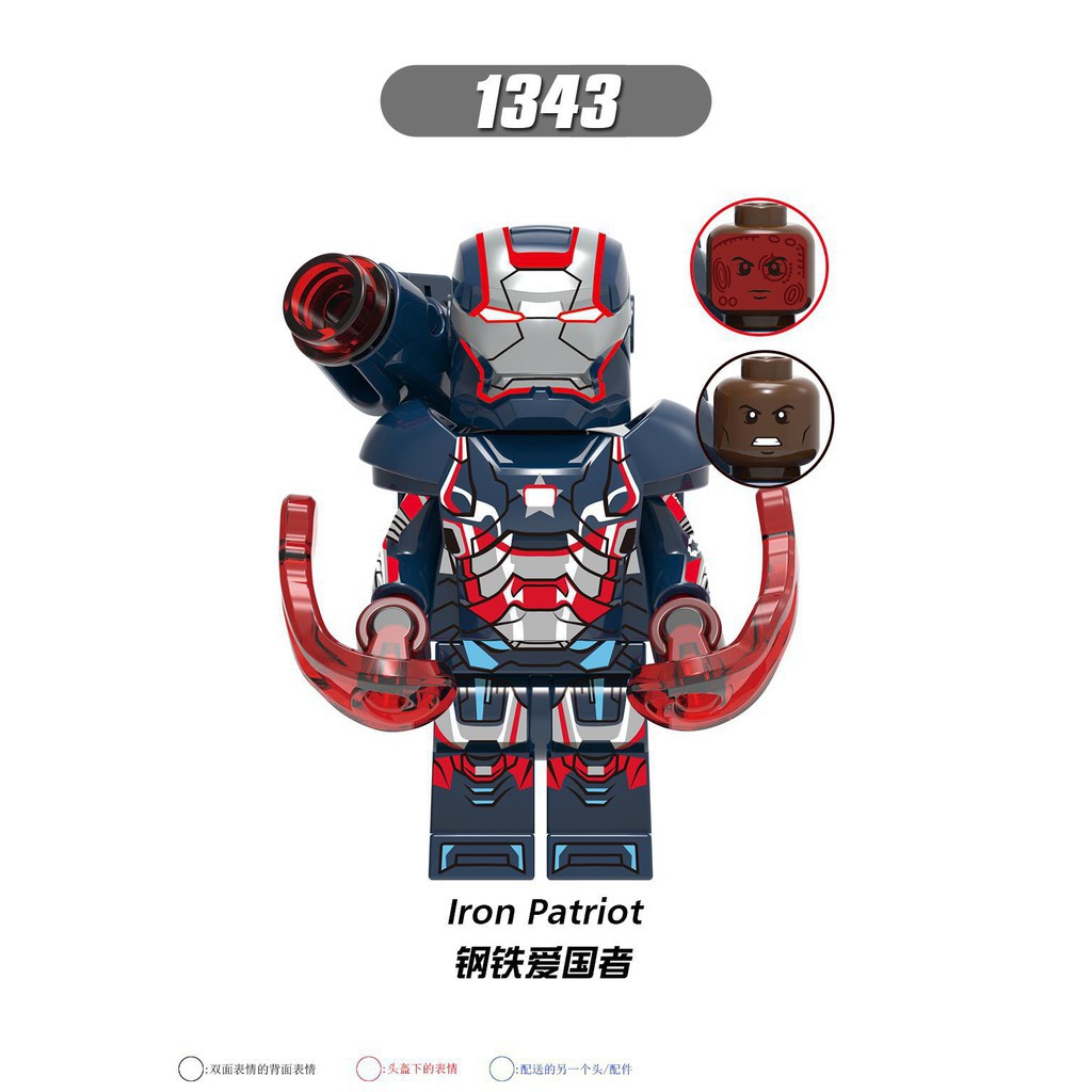 MARVEL Mô Hình Lắp Ráp Lego X0267 Xh1342 Cao Cấp