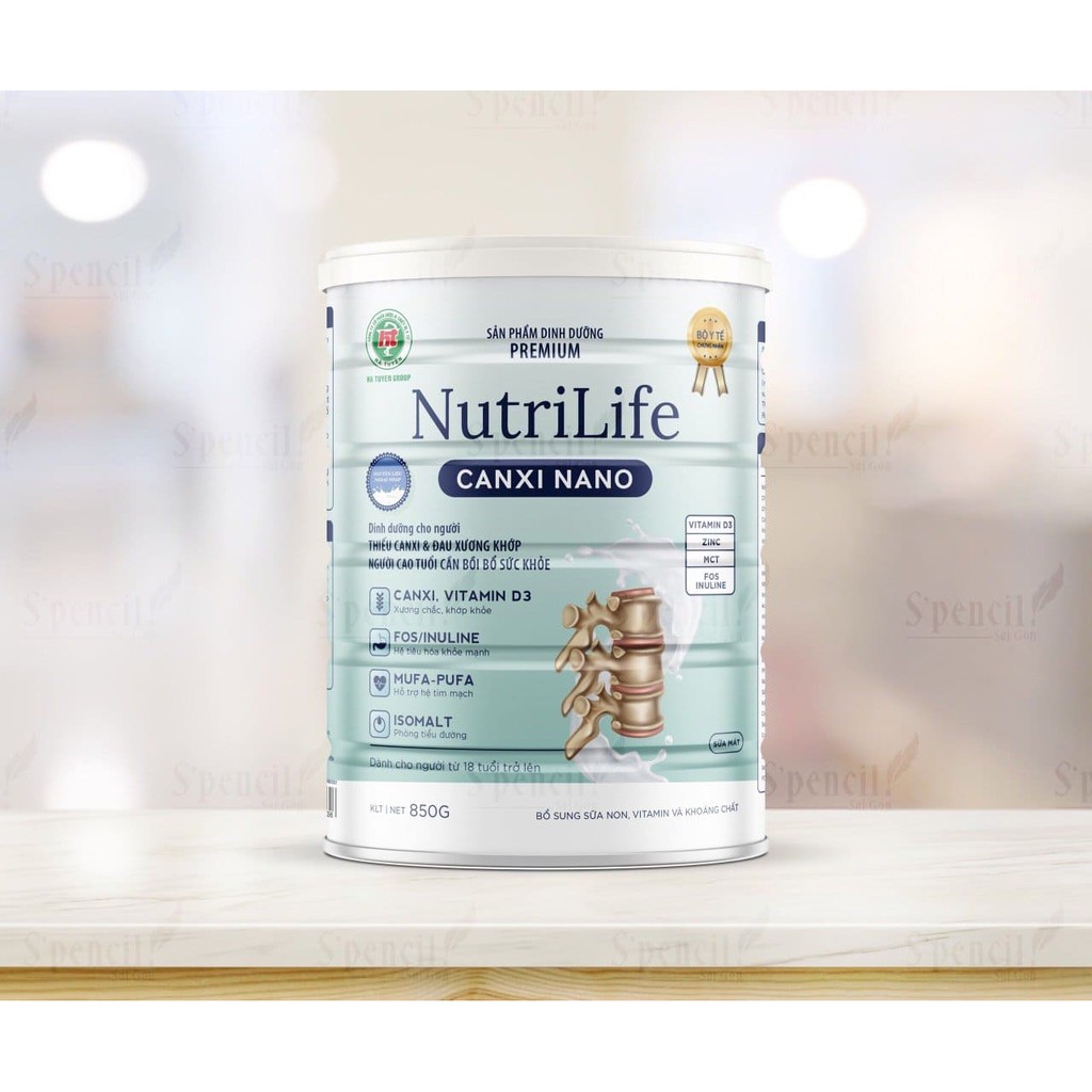 NUTRILIFE CANXI NANO phòng ngừa loãng xương