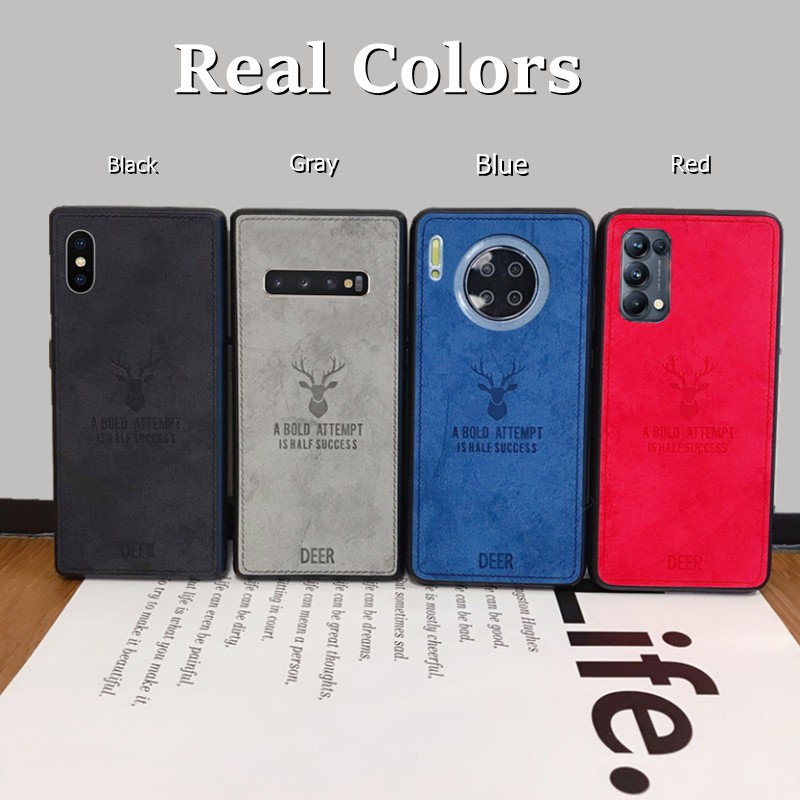 Cho Huawei Mate 50 Pro 40 Pro Plus 30 Pro 20 Pro 20X 10 Pro Ốp Điện Thoại Phối Vải Phong Cách Retro