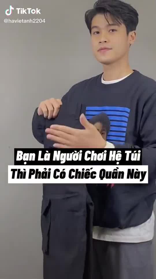 Quần Cargo Pants Sweatpants Túi Hộp Nam Chất Kaki Cotton I'm Basic QKK03 | BigBuy360 - bigbuy360.vn