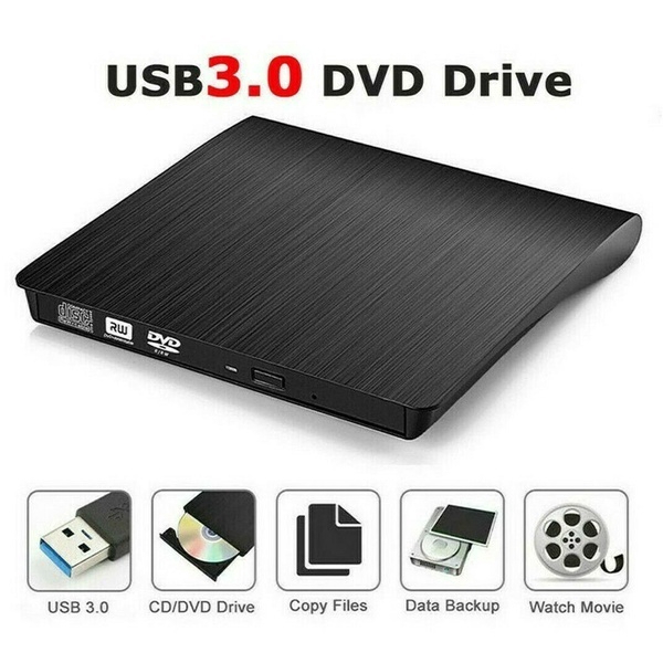 Ổ Đĩa Quang Bên Ngoài Usb 3.0 Cho Asus Samsung Acer Dell Laptop Pc Hp | BigBuy360 - bigbuy360.vn
