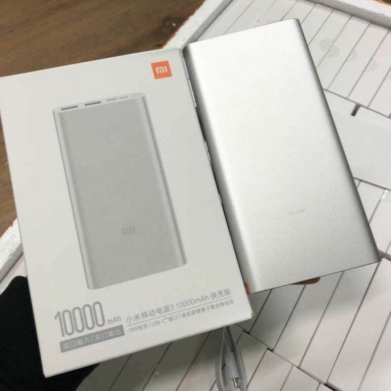 Pin Sạc Dự Phòng Xiaomi gen 2 - 10000mah Sạc Nhanh Tiện Dụng Dùng Cho Mọi Điện Thoại IPHONE SASUNG