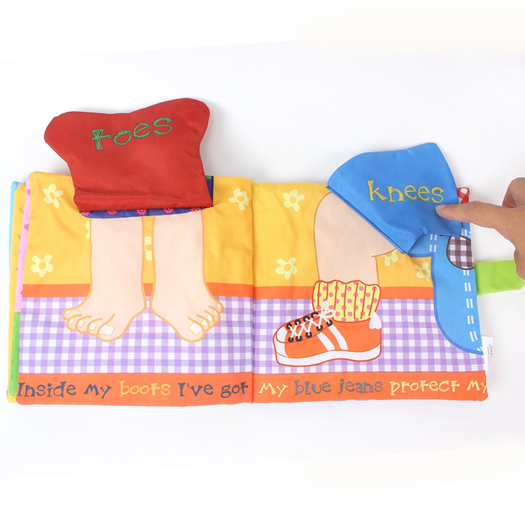 Sách Vải Cho Bé - Nose and Ears -baongonstore.com