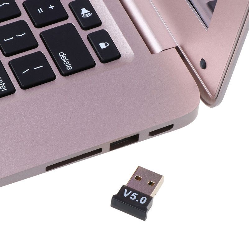 Đầu Usb Nhận Tín Hiệu Bluetooth 5.0 Không Dây Dành Cho Pc / Laptop / Tai Nghe