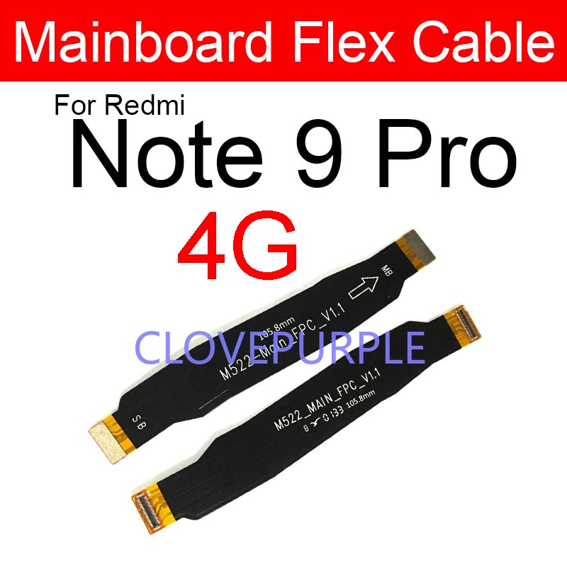 Dây Cáp Bo Mạch Chủ Cho Xiaomi Redmi Note 8 Pro 8t Note 9s Note 9 Pro 4g 5g