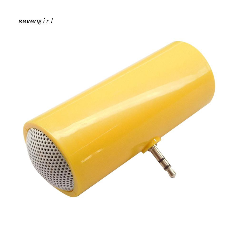 SVGL_Mini Portable 3.5mm Stereo Speaker Music Sound Amplifier for Mobile Phone Tablet