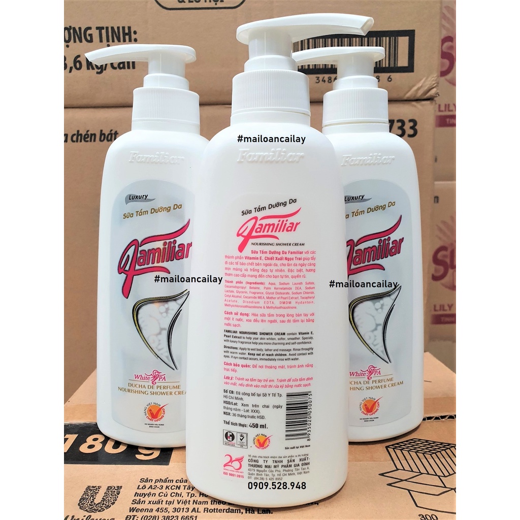 Sữa tắm dưỡng da Familiar luxury 450ml