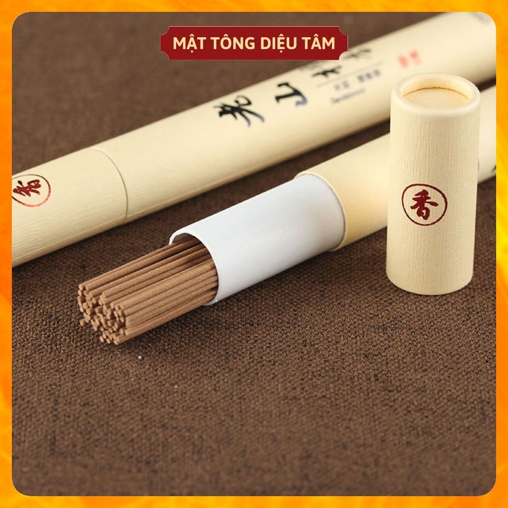 Nhang trầm hương không tăm Tây Tạng, hương không tăm gỗ đàn hương xông phòng Mã 02