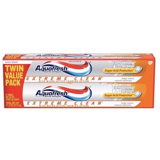 [Hàng Mỹ] Kem đánh răng Aquafresh Extreme Clean 158.7g