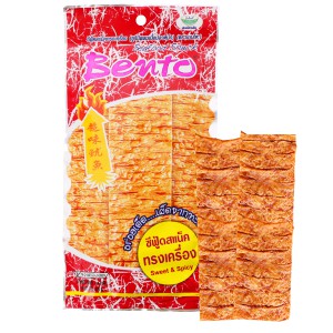 Lốc 6 Gói Snack Mực Tẩm Gia Vị Cay Ngọt Bento (6g / Gói) ngon cay nồng | BigBuy360 - bigbuy360.vn