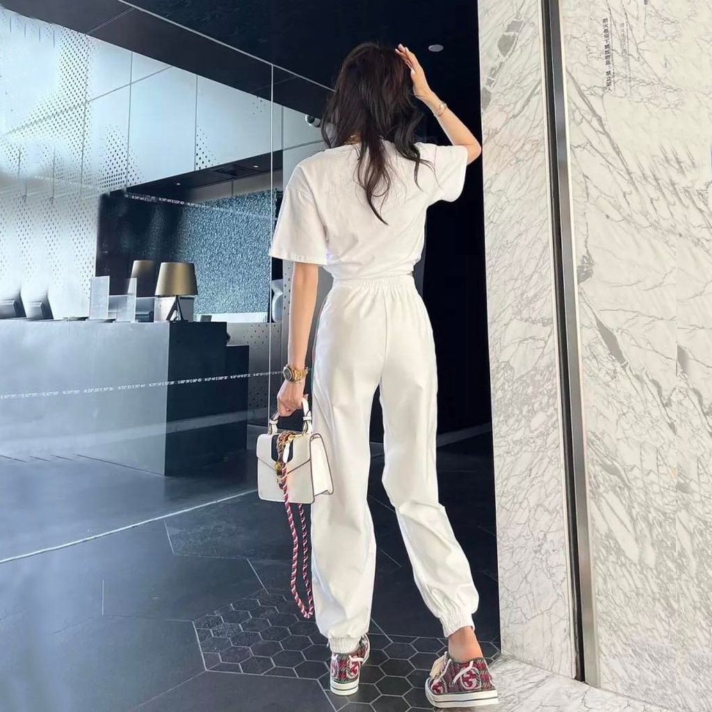 Set Quần Dài Gu.c.ci Hàng VNXK, Chất Thun Mềm Mịn, Thoáng Mát.