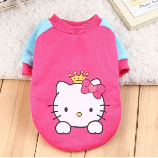 NBFA AC Áo nỉ hình cute dành cho chó mèo thú cưng 6 15