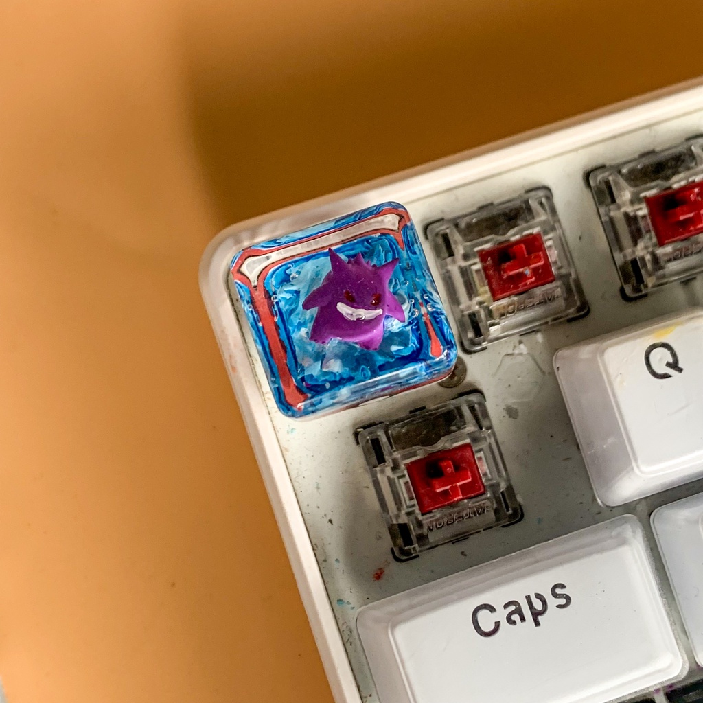 Nút bàn phím cơ máy tính - Artisan keycap - Pokemon Keycap - Resin keycaps