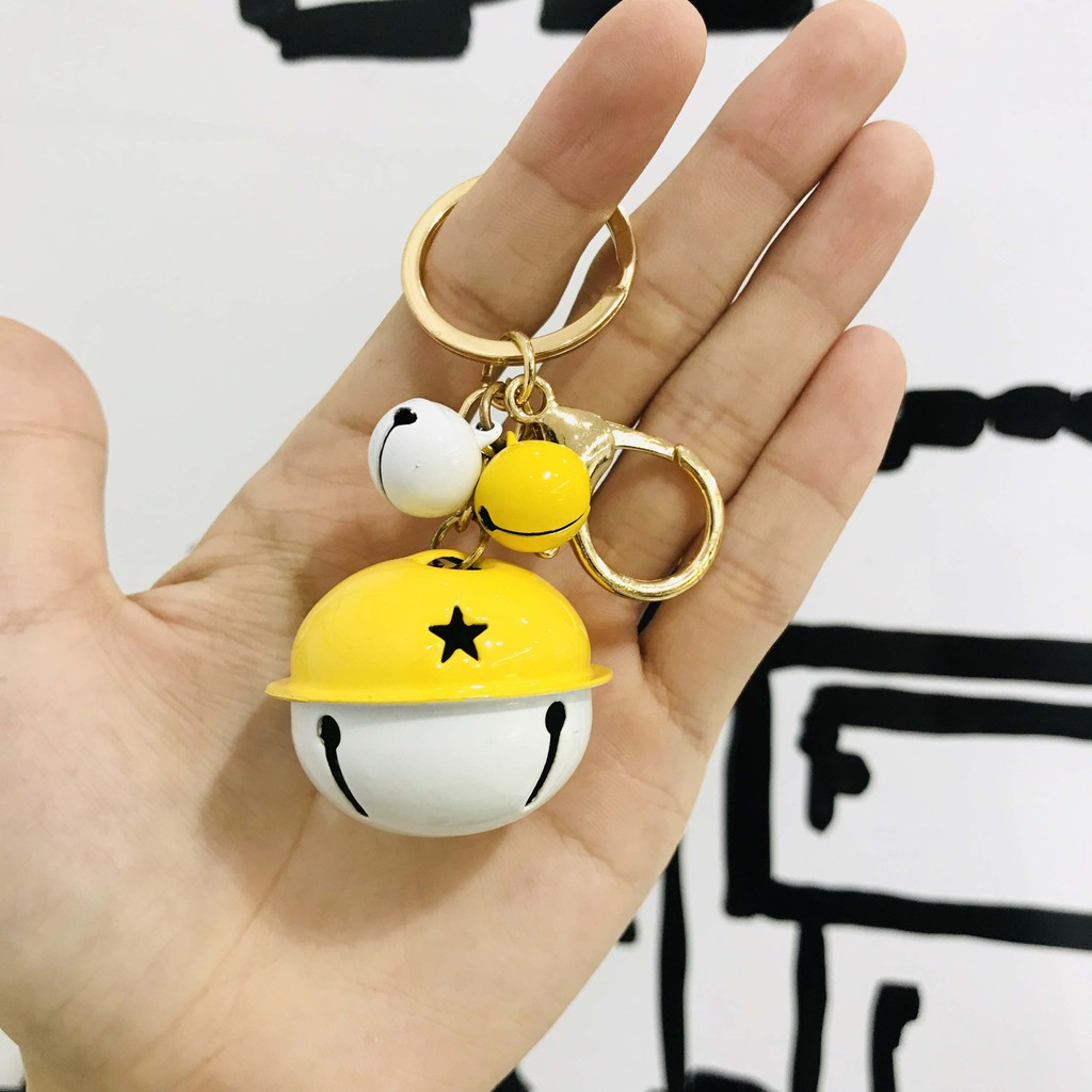 Móc khoá 3 Chuông lắc kêu