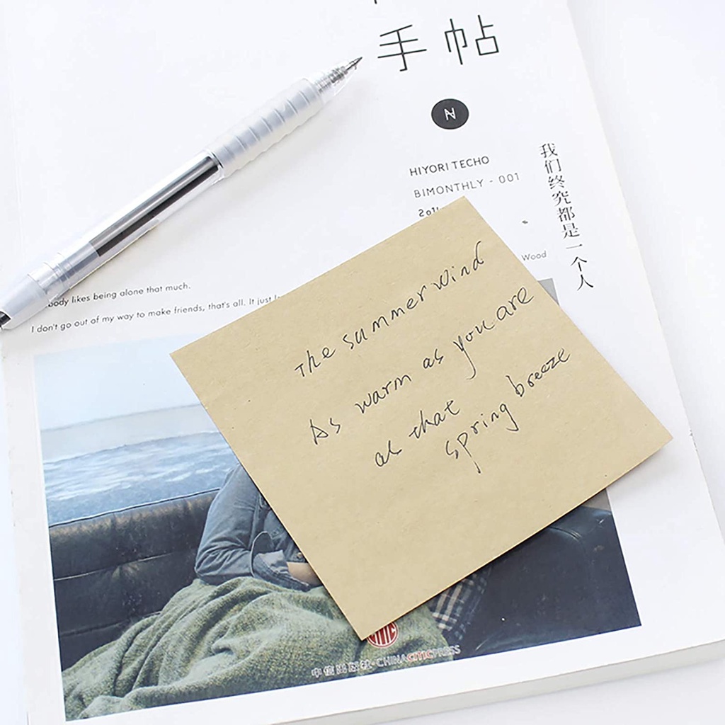 Giấy Ghi Chú Tự Dính 4X4-Inches 400 Tờ