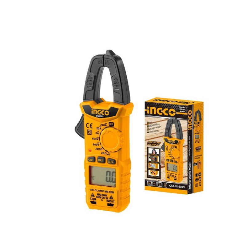 KỀM ĐO AC KỸ THUẬT SỐ INGCO CHUYÊN DÙNG MODEL: DCM2001