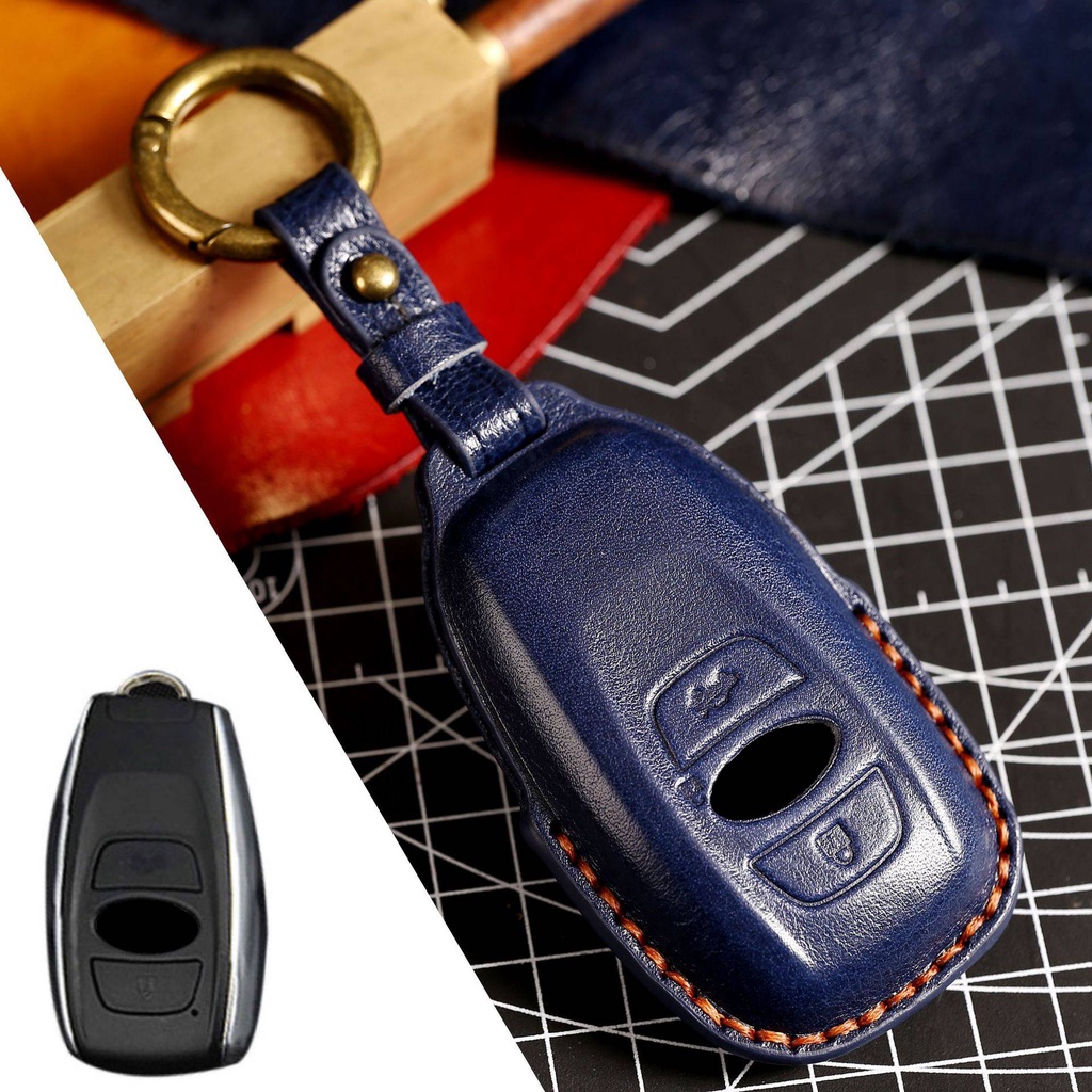 Vỏ Da Bảo Vệ Chìa Khóa Xe Hơi Subaru Forester Wrx Brz Legacy Outback Impreza