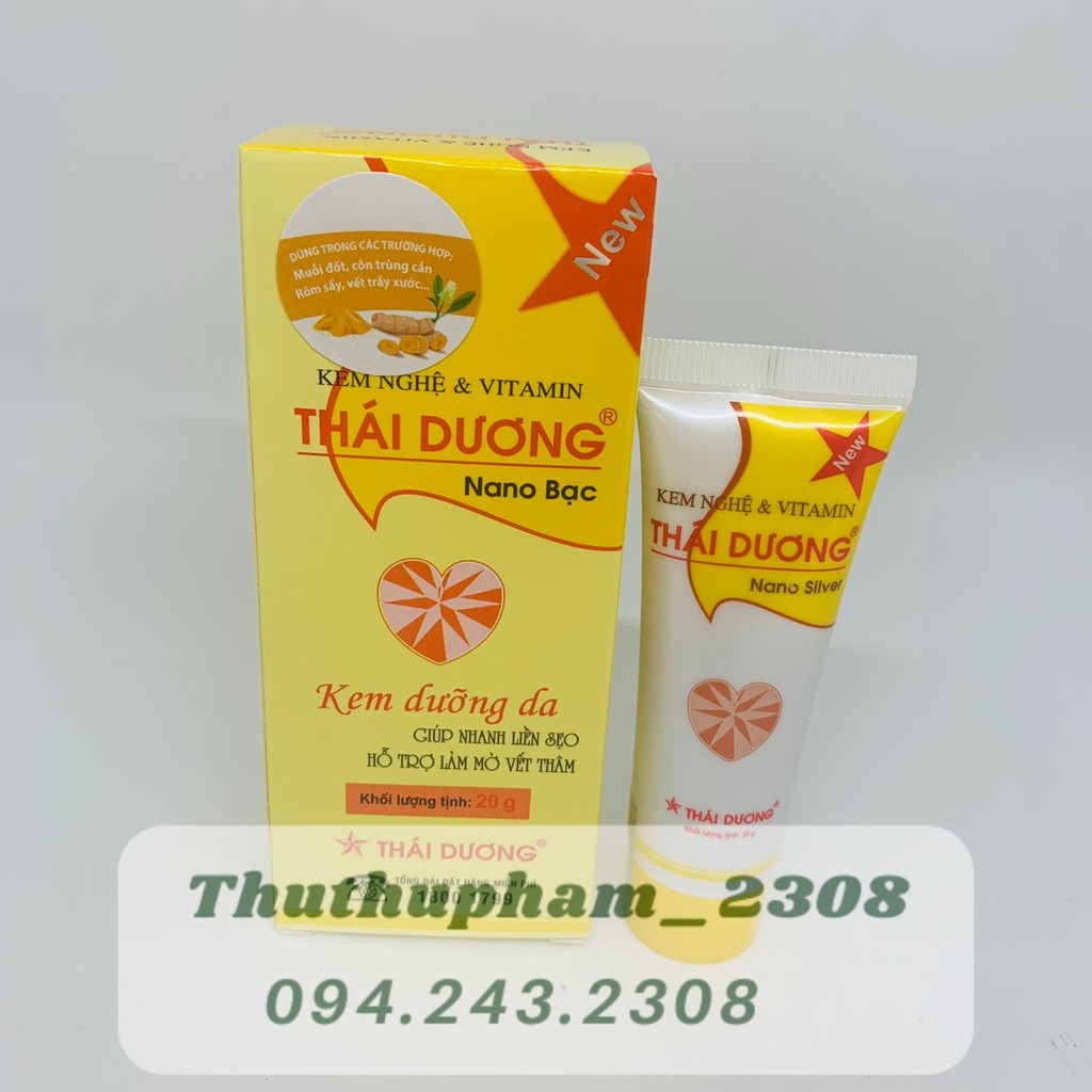 KEM NGHỆ THÁI DƯƠNG nano bạc