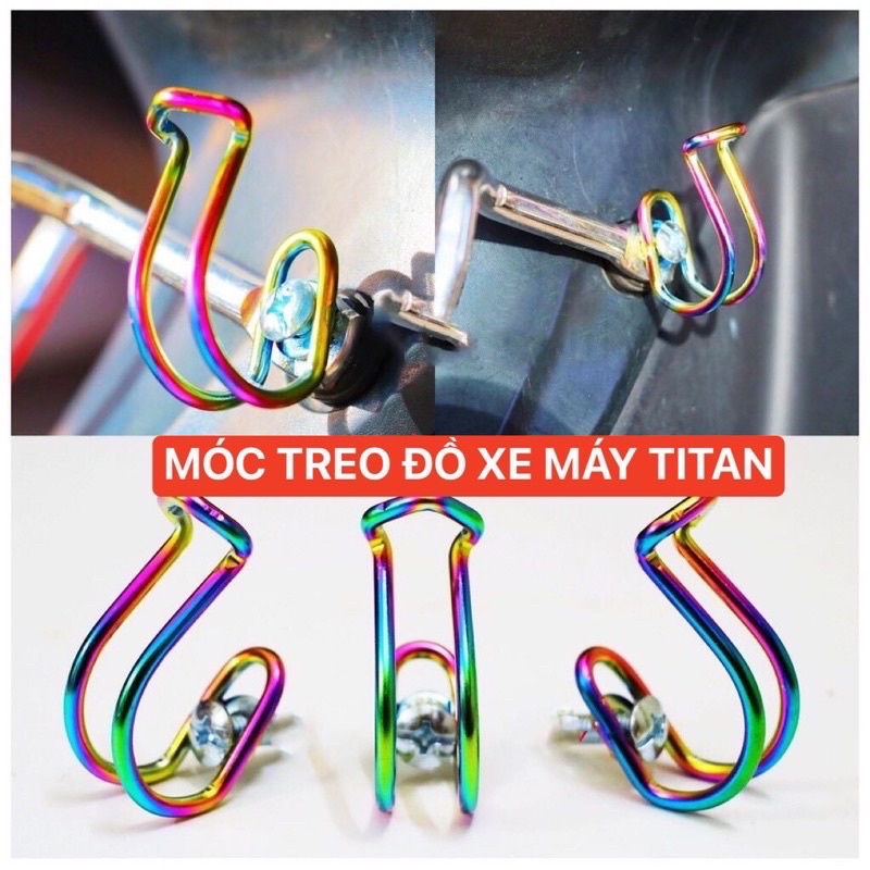 Móc treo đồ 7 màu