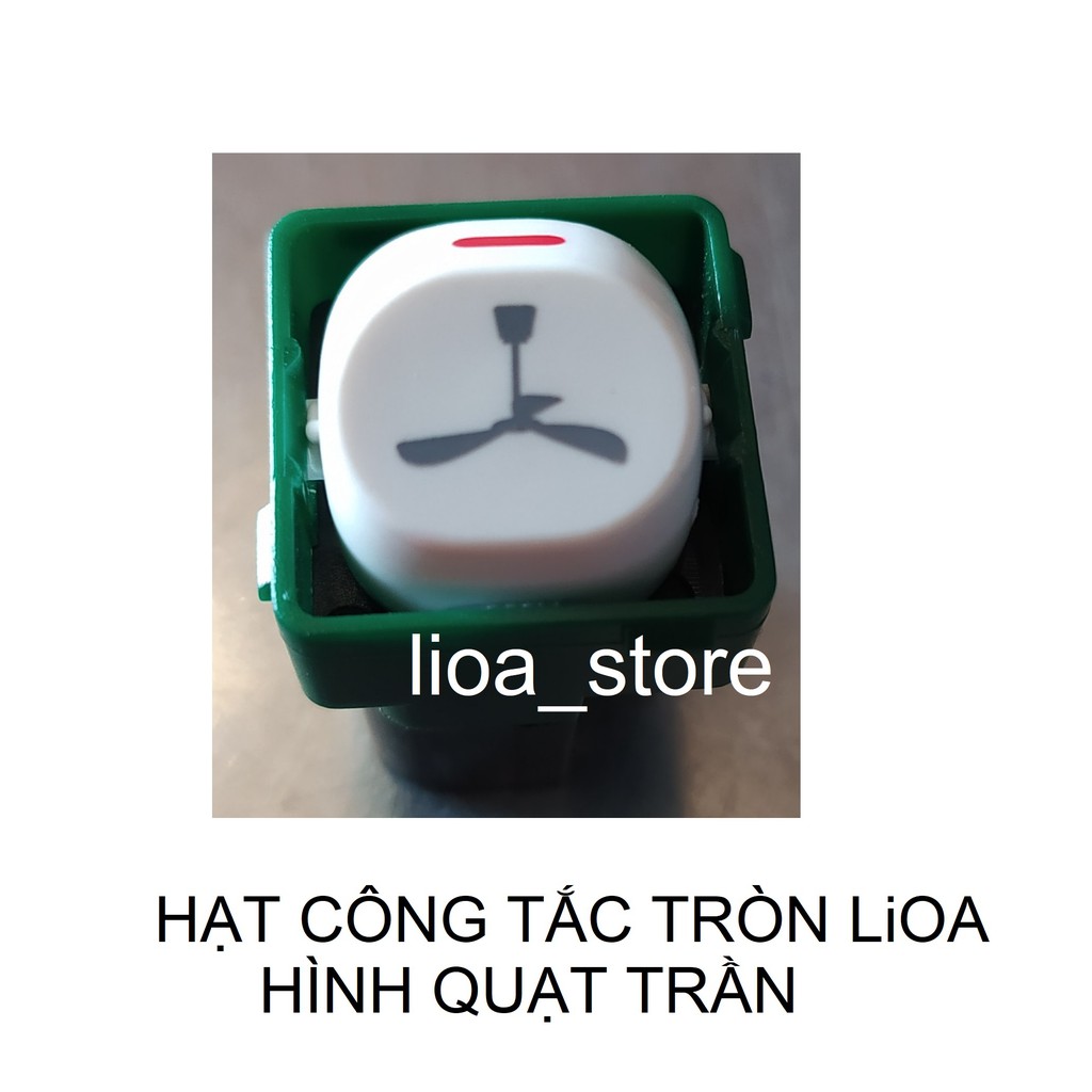 CÔNG TẮC TRÒN 1 CHIỀU LiOA CÓ HÌNH BIỂU TƯỢNG.