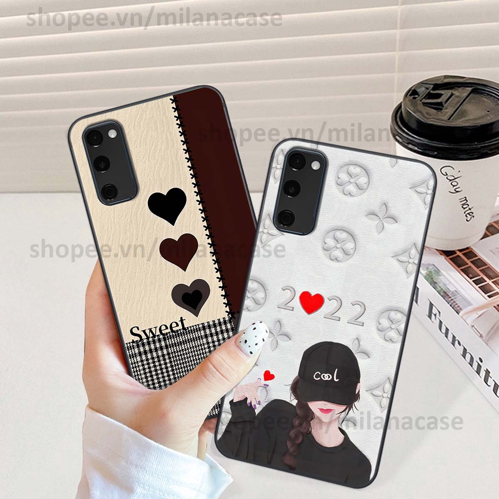 Ốp Samsung S20 Fe hình trái tim be love tình yêu siêu đẹp, cá tính, thời trang