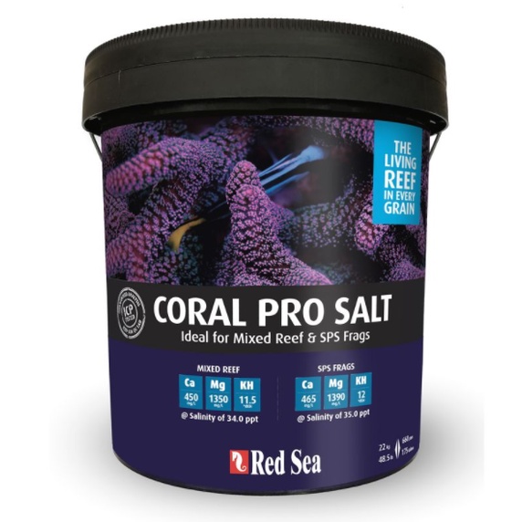 MUỐI CHO HỒ CÁ BIỂN REDSEA CORAL PRO SALT 22KG