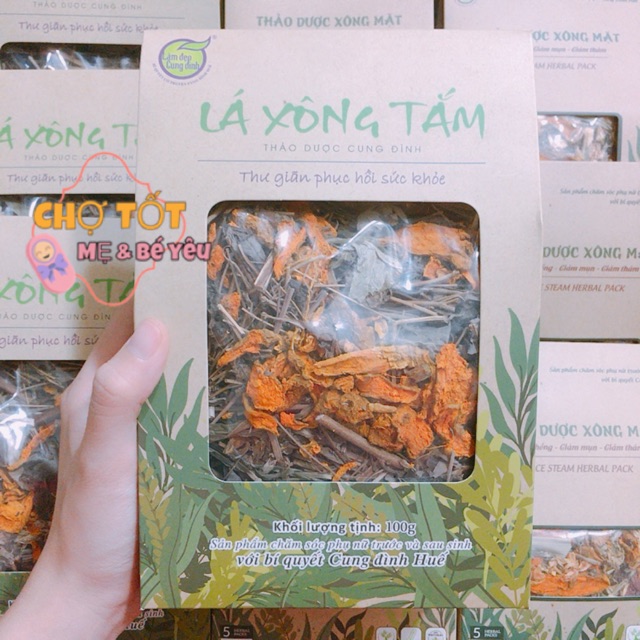 LÁ XÔNG SẢN PHỤ THẢO DƯỢC CUNG ĐÌNH
