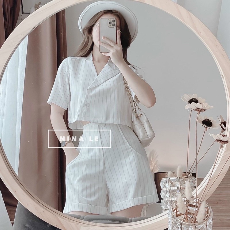 Sét Vest Sọc Bigsize 55kg Đến 100kg