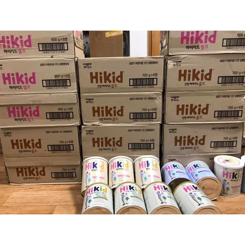 Sữa Hikid vani 600g.(Date 09/2021)