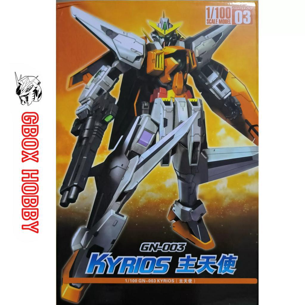 Gundam GN-003 Kyrios 1/100 Fighter 00 TV NG FM MG Mô hình nhựa lắp ráp