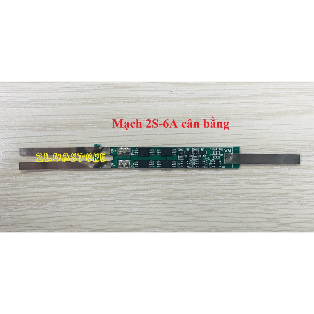 Mạch sạc và bảo vệ pin 2S 6.4V LiFePO4 Lithium Phosphat/Pin 32650