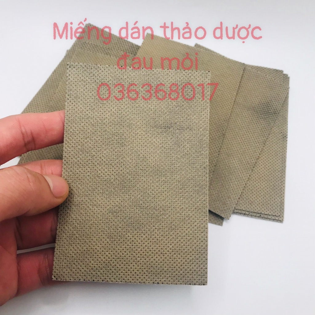 20 Miếng dán thảo dược vai cổ gáy, chườm nóng lưng, chăm sóc khớp tay chân, giảm đau lạnh bụng
