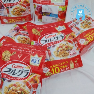 [800gram] Ngũ cốc trái cây Nhật Calbee