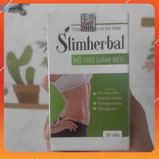 VIÊN UỐNG GIẢM CÂN SLIM HERBAL - Giảm Cân An Toàn Hiệu Quả Không Gây Mất Nước Mệt Mỏi - CHÍNH HÃNG HỘP 30 VIÊN