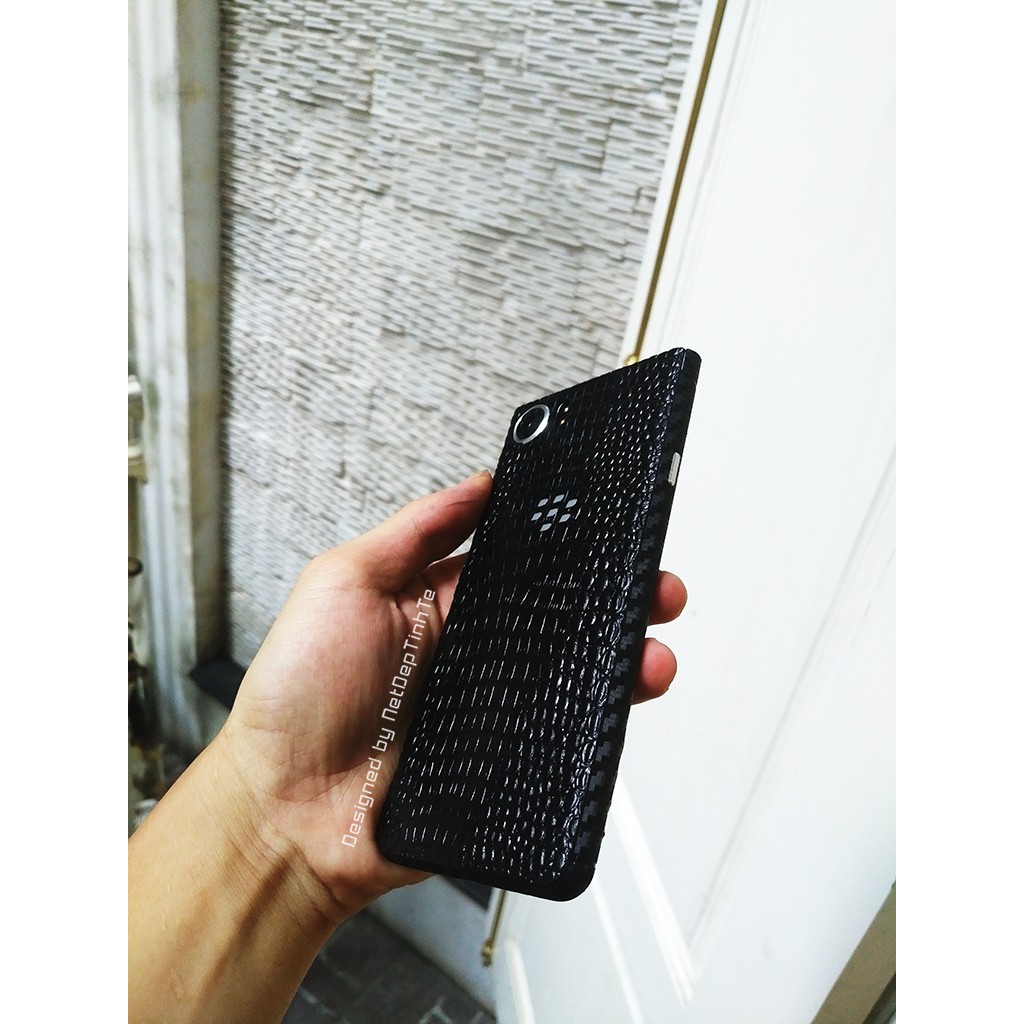 [ Hot_Sale ] Combo dán da + skin BlackBerry Keyone - D21 - S12