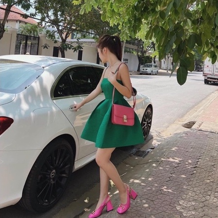 ĐẦM CÚP NGỰC 2 DÂY XÒE CHẤT XỐP PUPLY - KÈM HÌNH THẬT | BigBuy360 - bigbuy360.vn